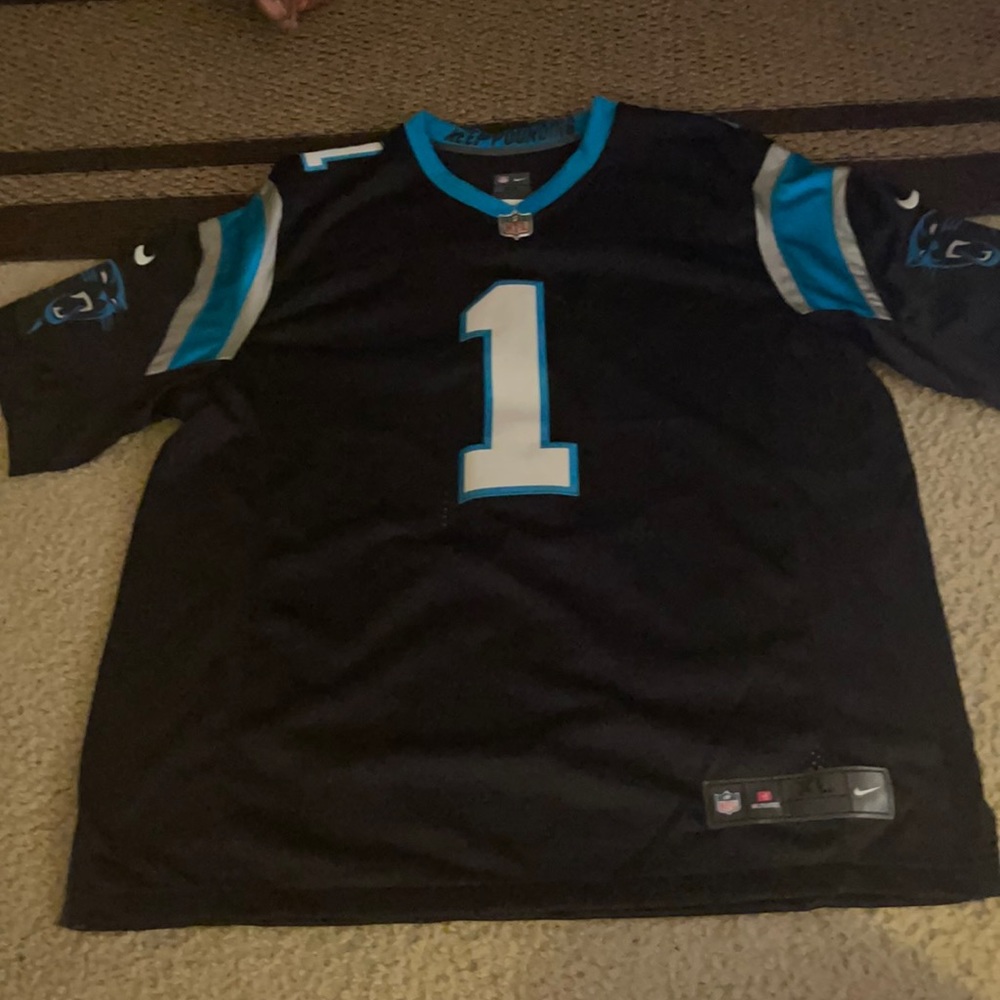 Nike Authentic stitched Carolina Panthers Jersey